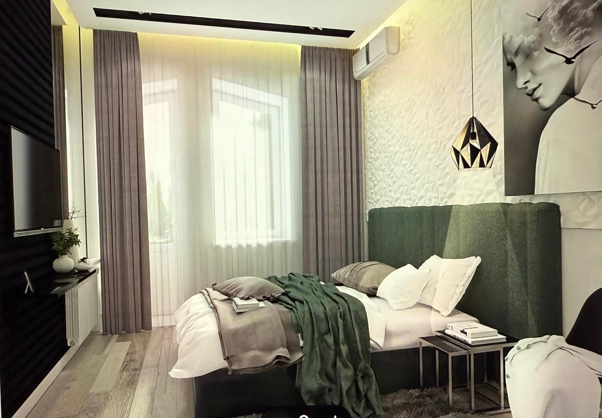 VIP 2-bedroom Studio on Luteranska 3 Kiev Exteriör bild